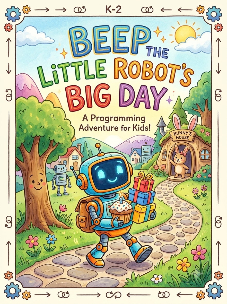 Cover of Beep the Little Robot’s Big Day